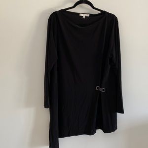 Sympli black tunic. Size 18.